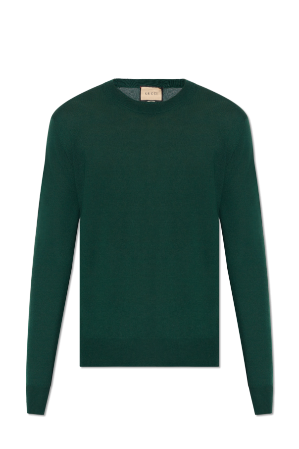 Green store gucci sweatshirt